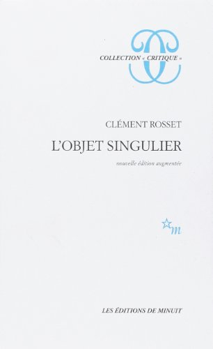 L'objet singulier