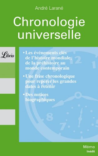 Chronologie universelle