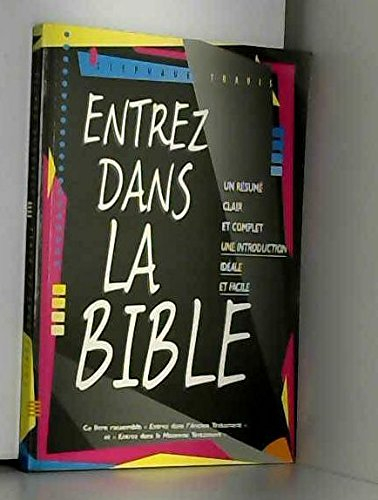 Entrez dans la Bible