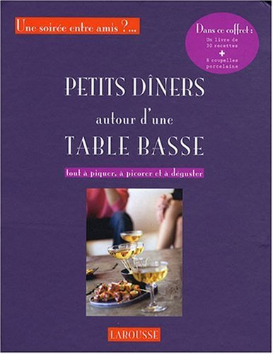 petits dîners autour d'une table basse