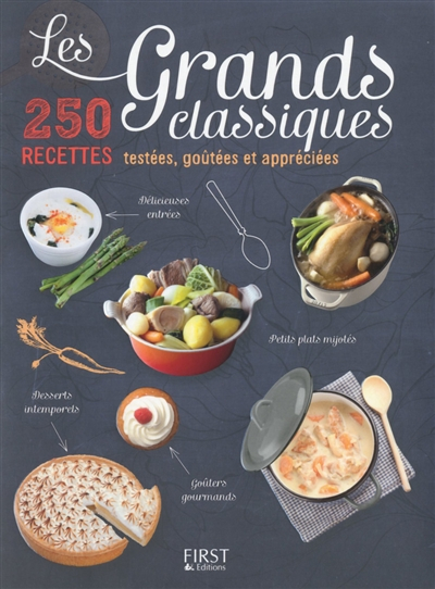 Les grands classiques : 250 recettes testées, goûtées et appréciées