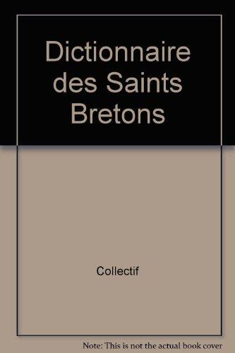 dictionnaire des saints bretons