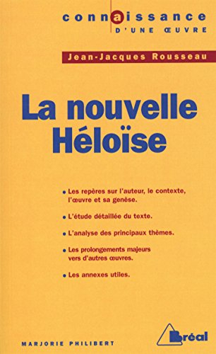 La nouvelle Héloïse, Jean-Jacques Rousseau