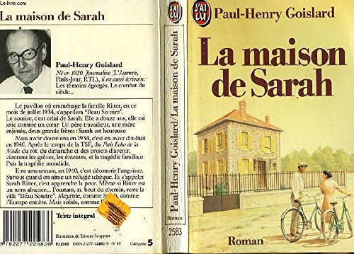 La maison de Sarah. Vol. 1. La maison de Sarah