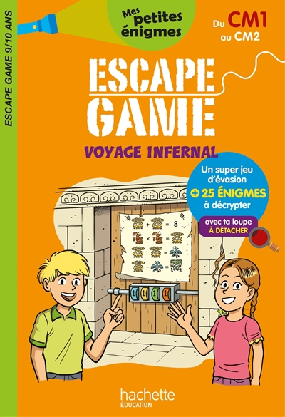 Voyage infernal : escape game 9-10 ans, du CM1 au CM2