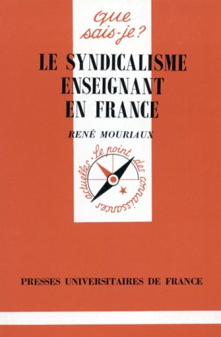 Le syndicalisme enseignant en France