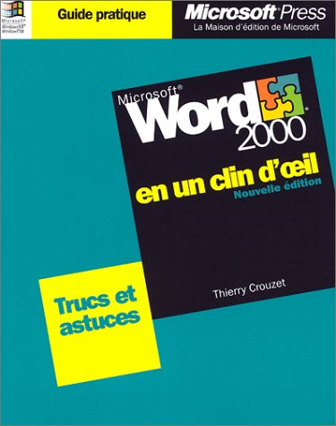 Microsoft Word 2000 en un clin d'oeil