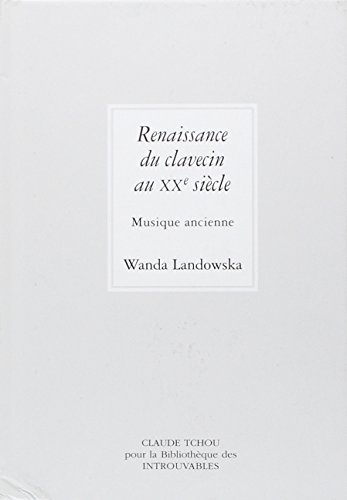 renaissance du clavecin au xxe s ,cd