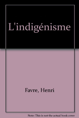 L'indigénisme