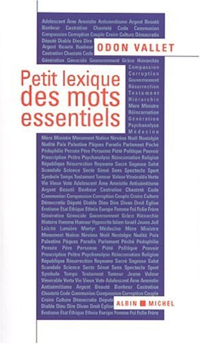 petit lexique des mots essentiels