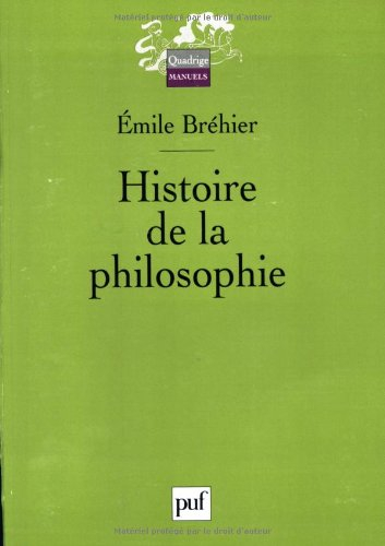 Histoire de la philosophie