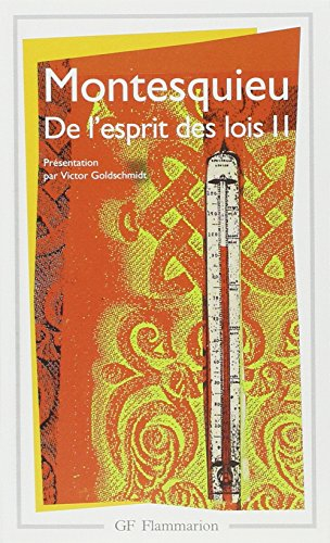 De l'esprit des lois. Vol. 2