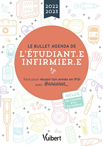 Le bullet agenda de l'étudiant.e infirmier.e : tout pour réussir ton année en IFSI avec @anaanas_ : 