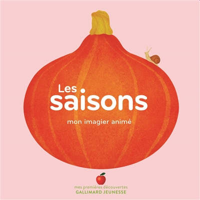 Les saisons : mon imagier animé