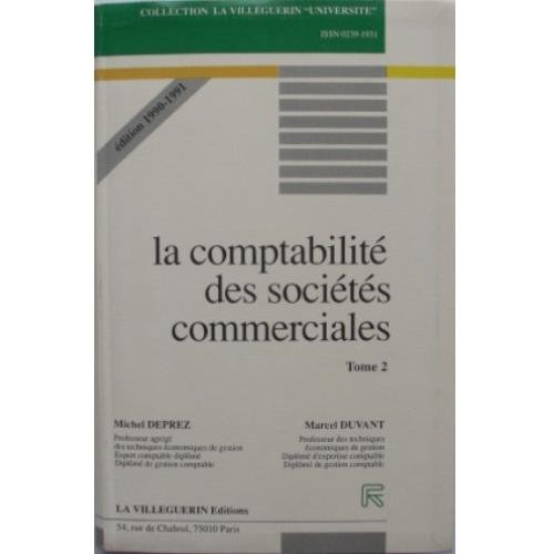 la comptabilité des sociétés commerciales, selon le plan comptable général