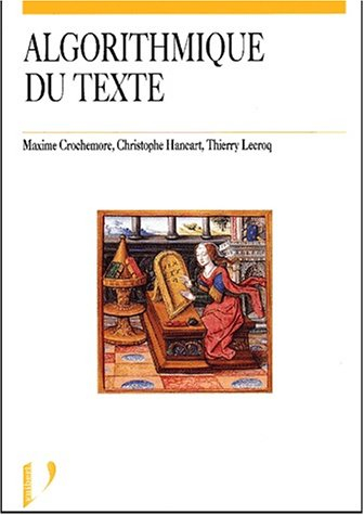 Algorithmique du texte