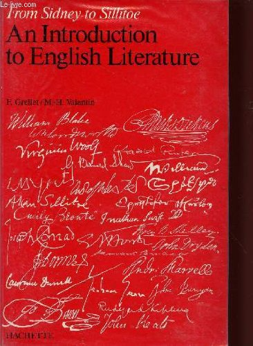 from sidney to sillitoe : an introduction to english literature