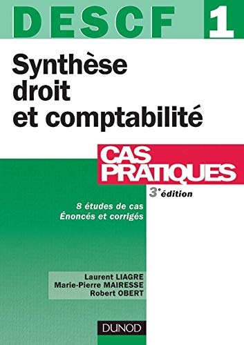 Synthèse droit et comptabilité, DESCF 1