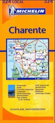 Carte routière : Charente - Charente-Maritime, N° 11324