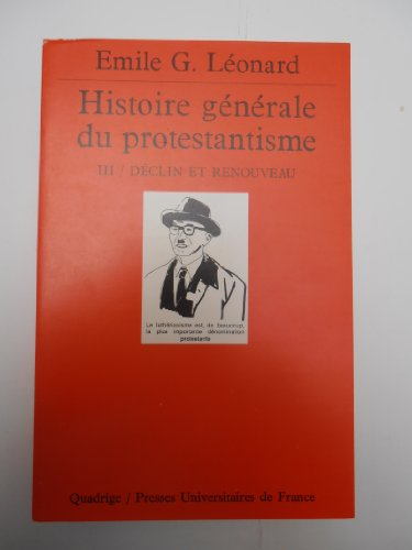 histoire générale du protestantisme