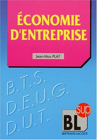 Economie d'entreprise