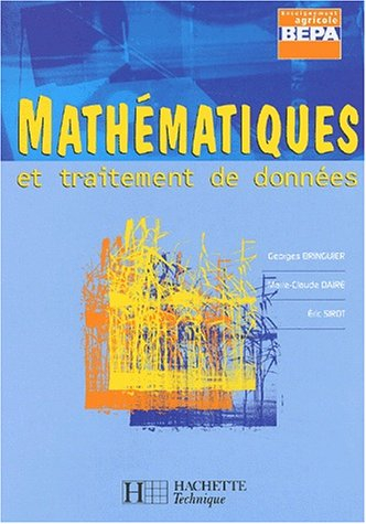 Mathématiques et traitement des données, BEPA enseignement agricole