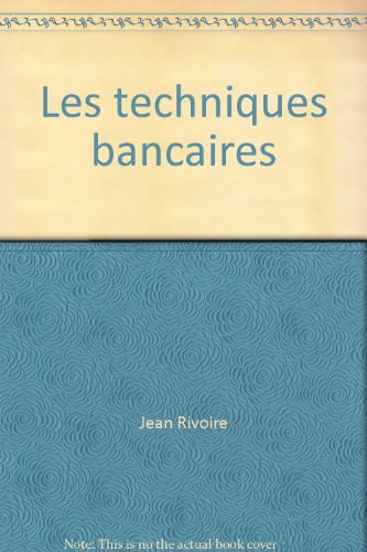 les techniques bancaires