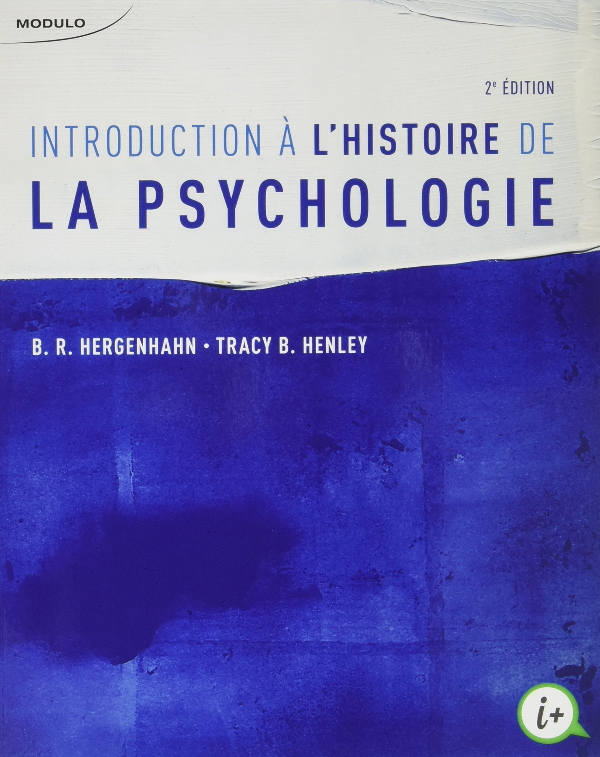 Introduction à l'histoire de la psychologie