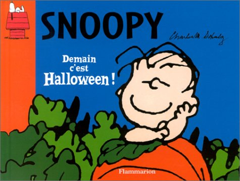 Snoopy. Demain c'est Halloween !