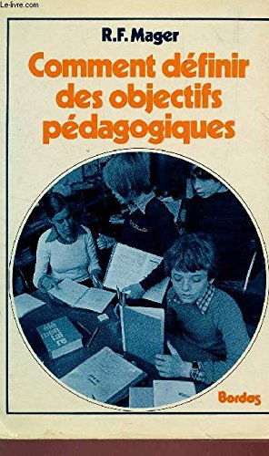 comment définir des objectifs pédagogiques