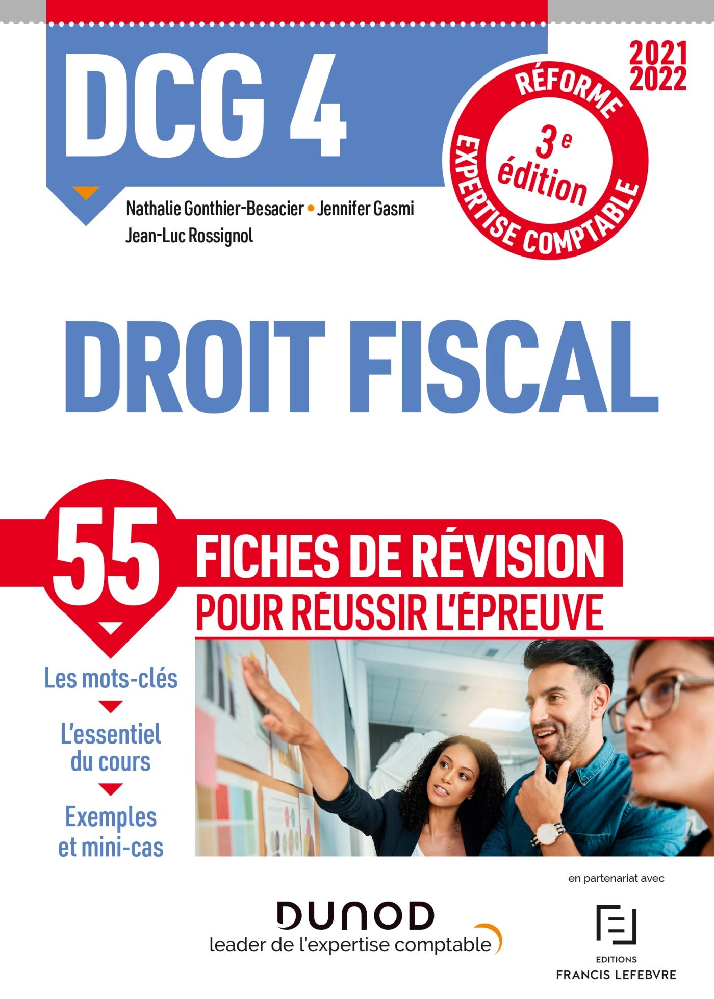 DCG 4, droit fiscal : 55 fiches de révision pour réussir l'épreuve : réforme expertise comptable, 20