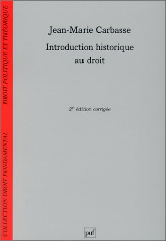 Introduction historique au droit