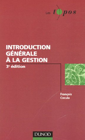 Introduction générale à la gestion