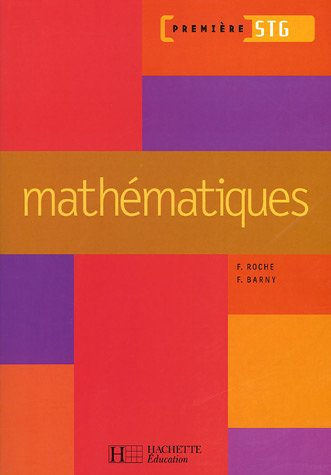 Mathématiques première STG