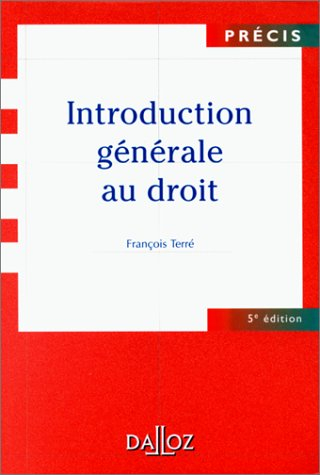 Introduction générale au droit