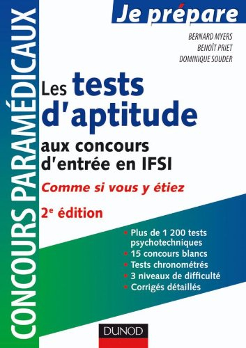 Les tests d'aptitude aux concours d'entrée en IFSI : comme si vous y étiez