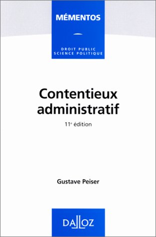 CONTENTIEUX ADMINISTRATIF. 11ème édition