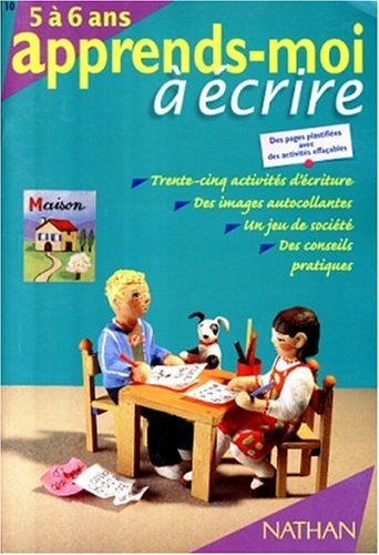 Apprends-moi à écrire : 5 à 6 ans