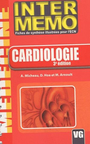 Cardiologie : fiches de synthèse illustrées pour l'ECN