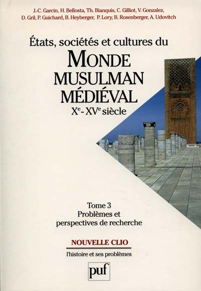 Etats, sociétés et cultures du monde musulman médiéval, Xe-XVe siècle. Vol. 3. Problèmes et perspect