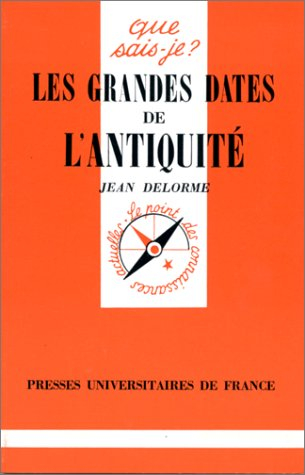 les grandes dates de l'antiquité