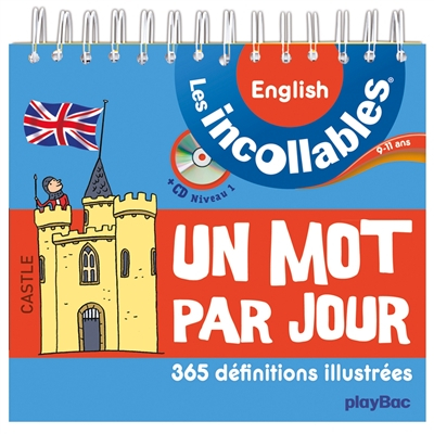 English, 9-11 ans : un mot par jour, 365 définitions illustrées