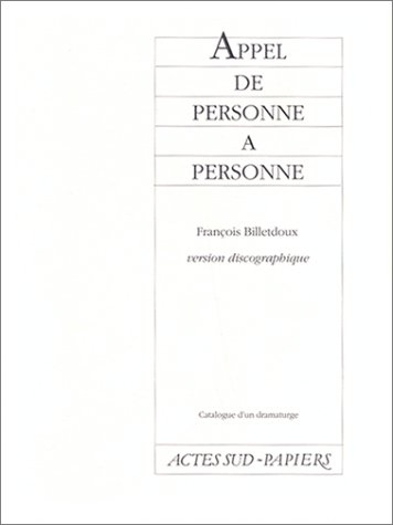 Appel de personne à personne