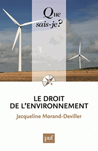 Le droit de l'environnement