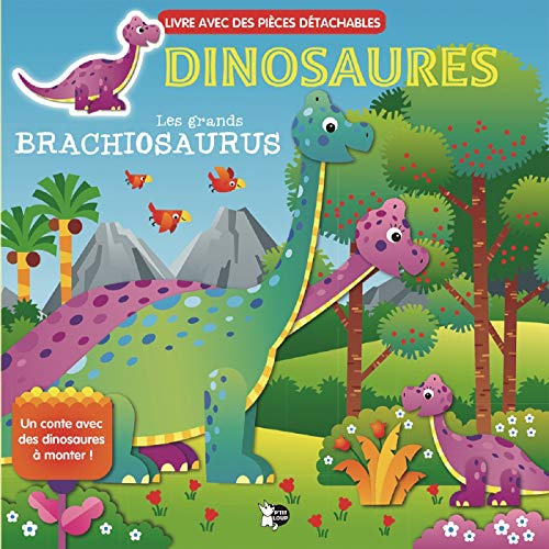 Dinosaures. Les grands brachiosaurus