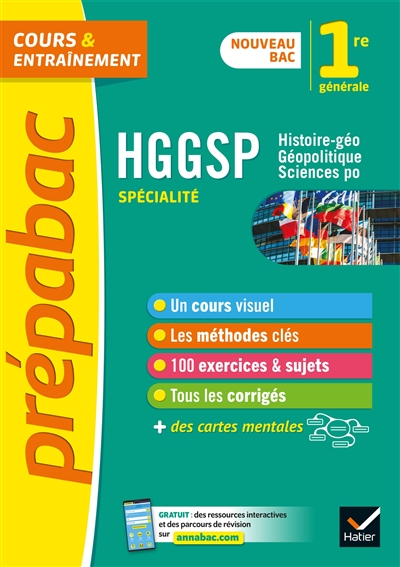 Histoire géo, géopolitique & sciences po : spécialité, 1re générale : nouveau bac