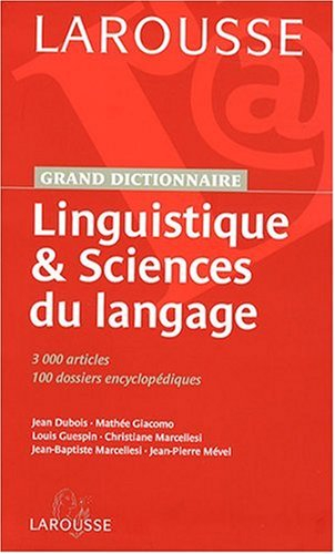 Linguistique et sciences du langage