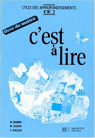 C'est à lire CE2 : livre du maître