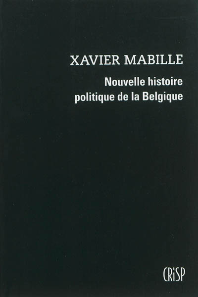 Nouvelle histoire politique de la Belgique