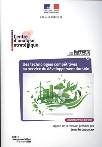 Des technologies compétitives au service du développement durable